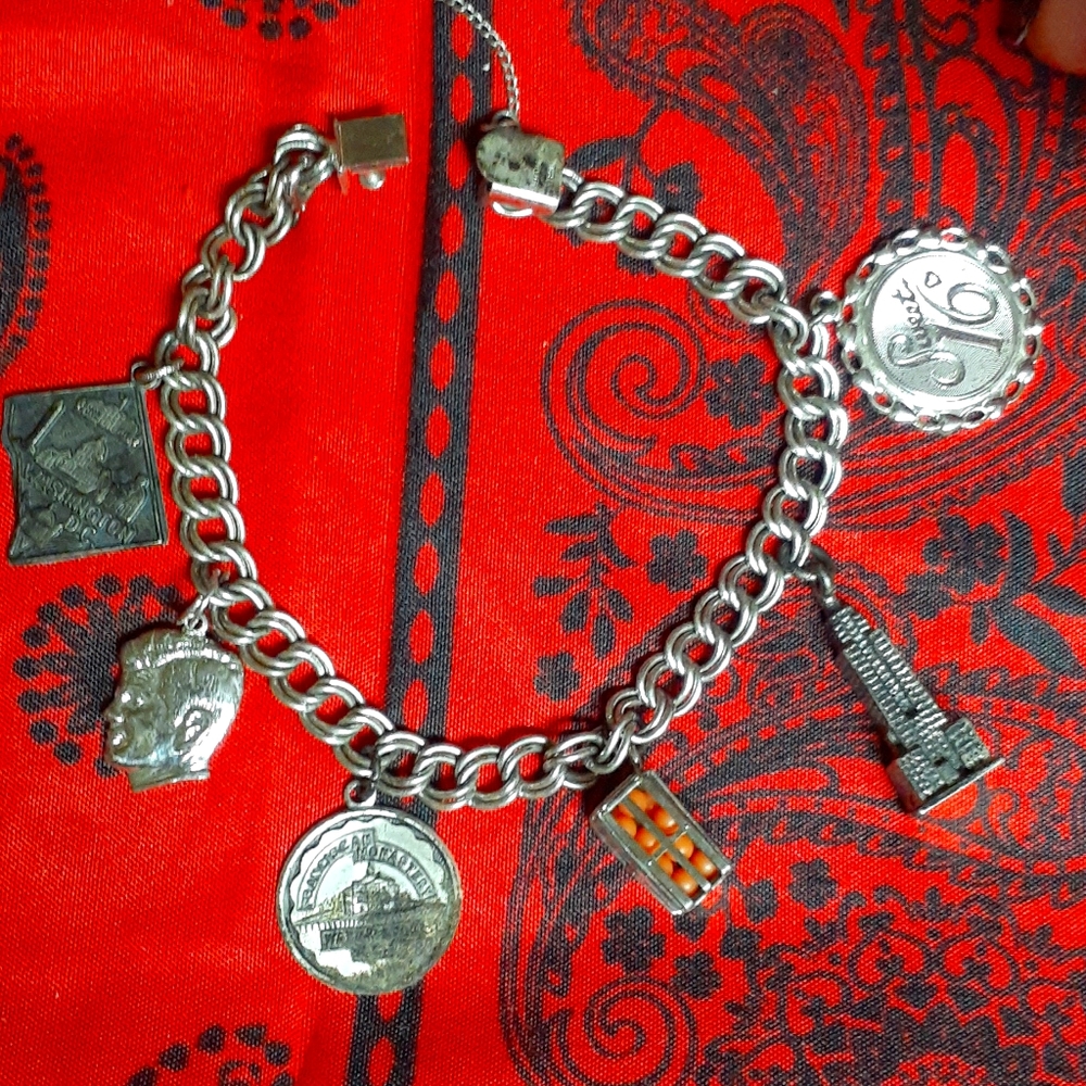 Vintage charm bracelet